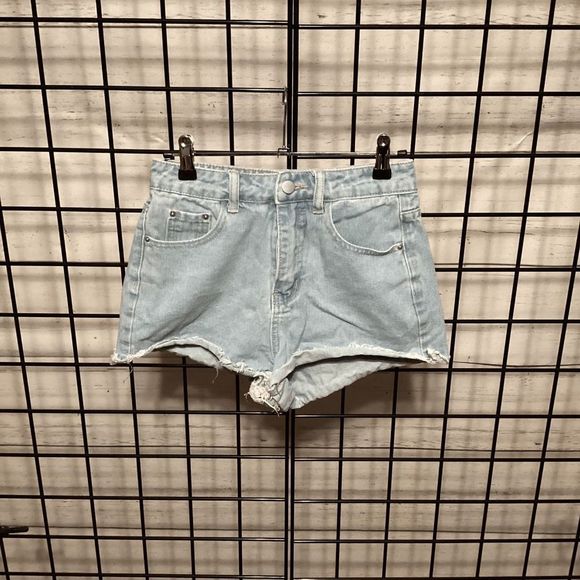 Shein Light Blue Jean Shorts B148 - Picture 1 of 3